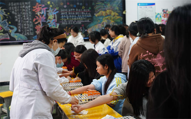 吉安市理工技工學(xué)校全力護(hù)航，25屆高職單招體檢工作有序開(kāi)展