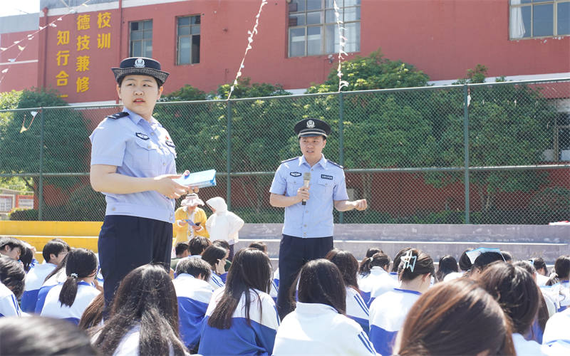 反詐宣傳新體驗，吉安公安走進(jìn)我校用真實案例